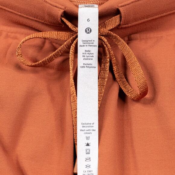 LULULEMON Ready to Rulu Jogger 29” Pants Desert Sun High Rise LW5CP1S Sz 6 - Picture 10 of 12